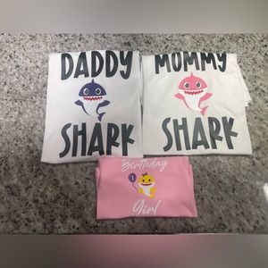 Baby Shark Birthday Shirts